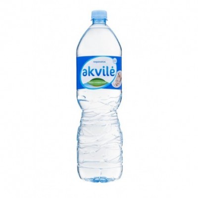 Natūralus mineralinis vanduo AKVILĖ, 1,5l negaz.