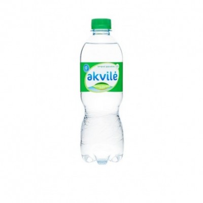 Mineralinis vanduo natūralus lengvai gazuotas Akvilė 0,5 l