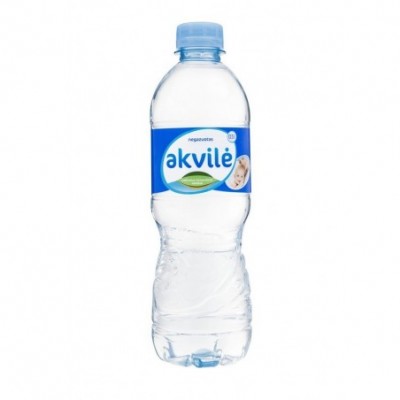 Mineralinis vanduo natūralus negazuotas Akvilė 0,5 l