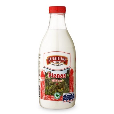 Pienas  3.2% ŽEMAITIJOS 1l