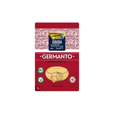 Sūris GERMANTAS 45%  rieb. s.m. pjaust., 170 g