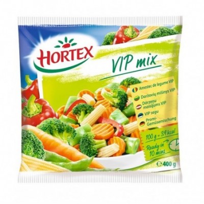 Šald. daržovių mišinys VIP HORTEX, 400 g