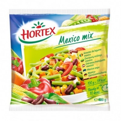 Šald. daržovių mišinys MEXICO HORTEX 400 g