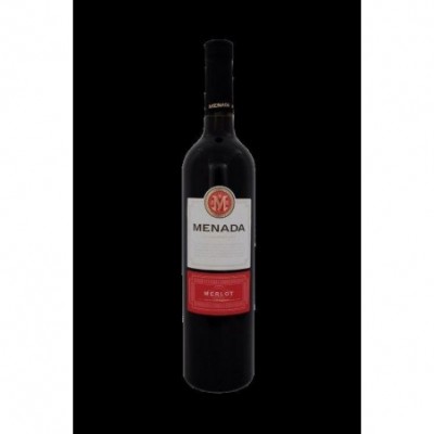 Vynas MENADA Merlot, raudonas, pusiau sausas, 12%, 750 ml