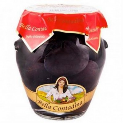 Juodosios didz alyvuoges bella contadina suryme 314 ml