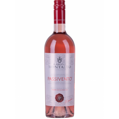 Vynas BARONE MONTALTO PASSIVENTO NERO DAVOLA ROSATO 12,5%, rož.saus., 0.75 l
