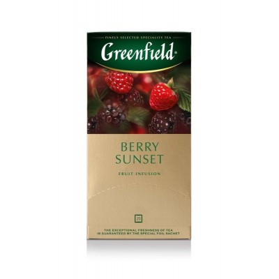 Vaisinė arbata GREENFIELD Berry Sunset, 25 vnt